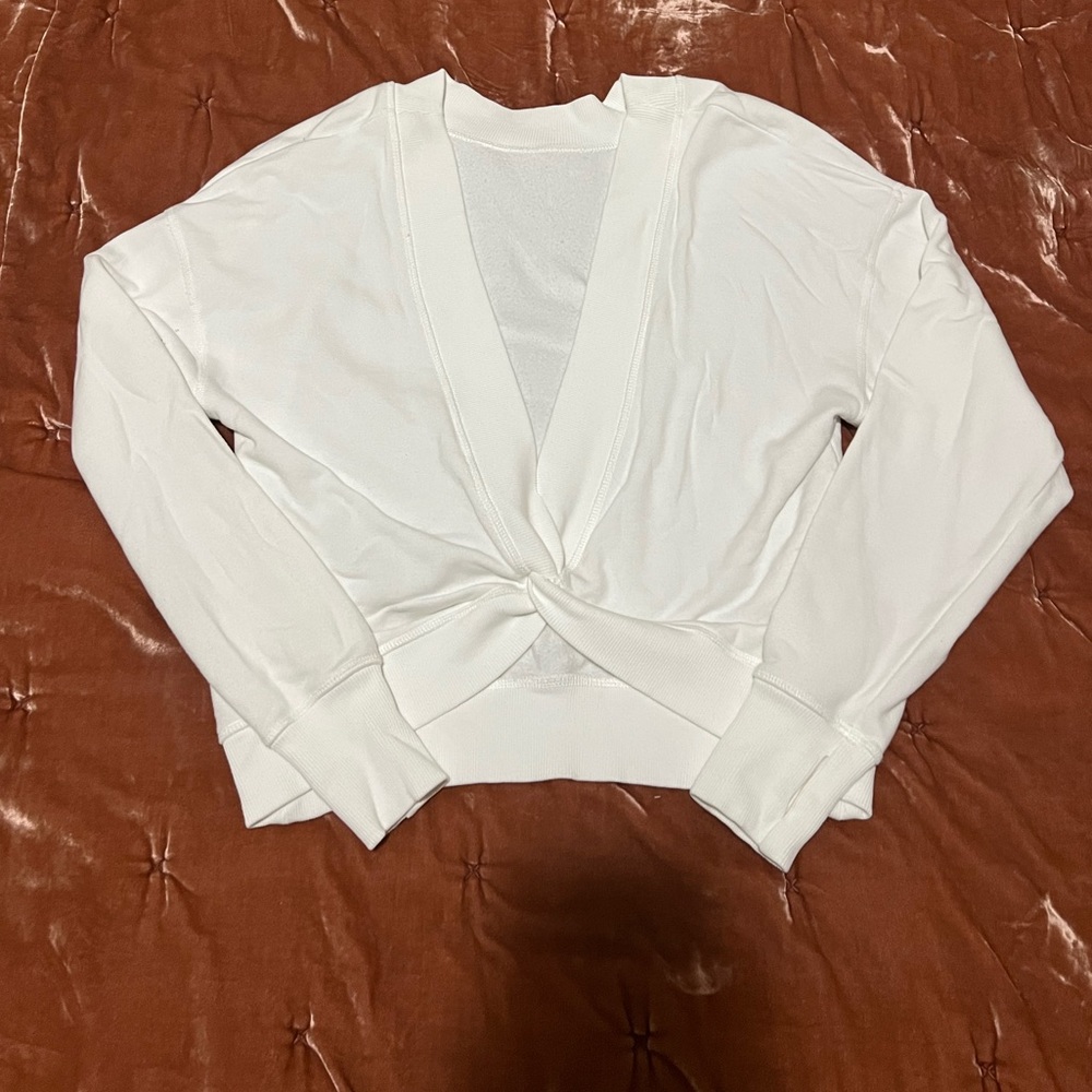 Aerie Offline Twist Back Sweatshirt NWOT